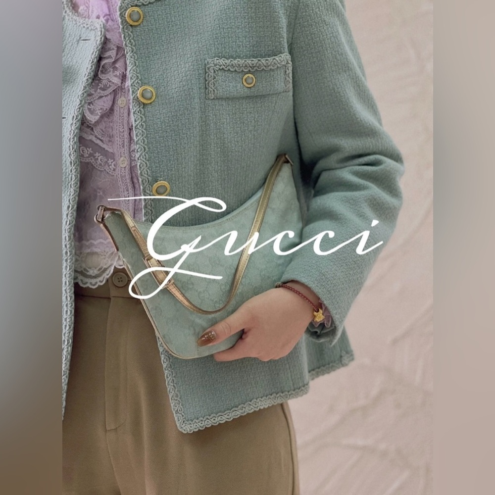 Authentic‼️Vintage Gucci bag 🤩 Tiffany blue - Picture 16 of 17